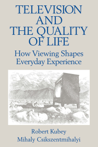 表紙画像: Television and the Quality of Life 1st edition 9780805807080