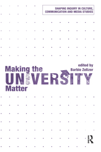 Cover image: Making the University Matter 1st edition 9780415782401