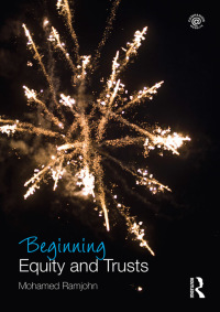 Imagen de portada: Beginning Equity and Trusts 1st edition 9780415528597