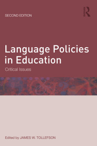 Imagen de portada: Language Policies in Education 2nd edition 9780415894586
