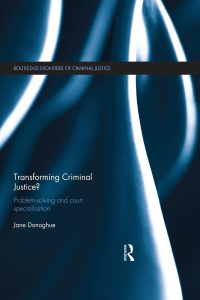 Cover image: Transforming Criminal Justice? 1st edition 9780415819718