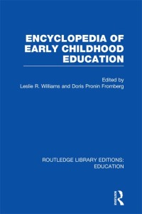 Omslagafbeelding: Encyclopedia of Early Childhood Education 1st edition 9780415672511