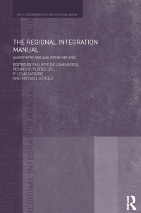 Cover image: The Regional Integration Manual 1st edition 9780415602556