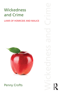 Titelbild: Wickedness and Crime 1st edition 9780415820158