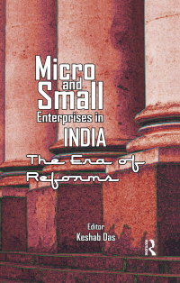 صورة الغلاف: Micro and Small Enterprises in India 1st edition 9781138664937