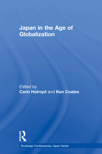 Cover image: Japan in the Age of Globalization 1st edition 9781138017023