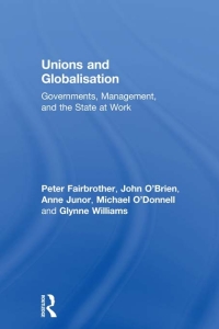 Omslagafbeelding: Unions and Globalisation 1st edition 9780415416641