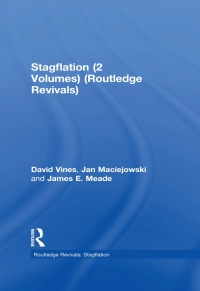 Omslagafbeelding: Stagflation (2 Volumes) (Routledge Revivals) 1st edition 9780415668590