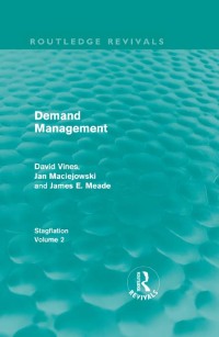 Cover image: Demand Management (Routledge Revivals) 1st edition 9780415670494