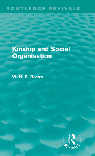 Titelbild: Kinship and Social Organisation (Routledge Revivals) 1st edition 9780415670470