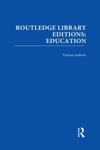 表紙画像: Routledge Library Editions: Education Mini-Set B: Curriculum Theory 15 vol set 1st edition 9780415670395