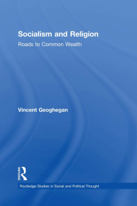 表紙画像: Socialism and Religion 1st edition 9780415668286