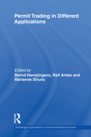 Imagen de portada: Permit Trading in Different Applications 1st edition 9780415551229