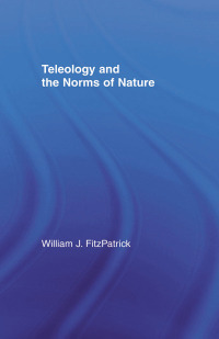 Immagine di copertina: Teleology and the Norms of Nature 1st edition 9780815336020