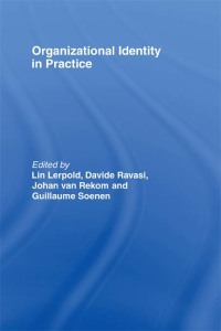 Cover image: Organizational Identity in Practice 1st edition 9780415398404