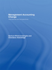Cover image: Management Accounting Change 1st edition 9780415393317