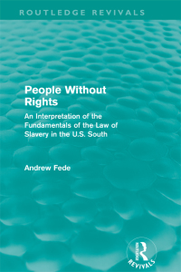 Imagen de portada: People Without Rights (Routledge Revivals) 1st edition 9780415669719