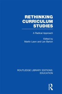 Omslagafbeelding: Rethinking Curriculum Studies 1st edition 9781138008373