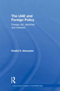 Titelbild: The UAE and Foreign Policy 1st edition 9780415597111
