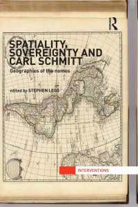 Cover image: Spatiality, Sovereignty and Carl Schmitt 1st edition 9780415600675