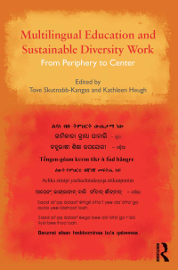 Cover image: Multilingual Education and Sustainable Diversity Work 1st edition 9780415893664