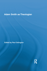 Cover image: Adam Smith as Theologian 1st edition 9780415744638