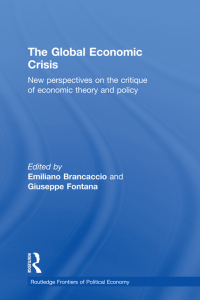 Imagen de portada: The Global Economic Crisis 1st edition 9780415743488