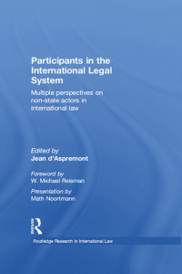 Titelbild: Participants in the International Legal System 1st edition 9780415662468