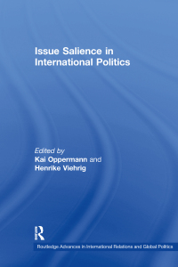 Cover image: Issue Salience in International Politics 1st edition 9780415586511