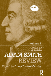 Imagen de portada: The Adam Smith Review, Volume 6 1st edition 9780415667227