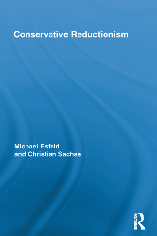 Cover image: Conservative Reductionism 1st edition 9780415891868