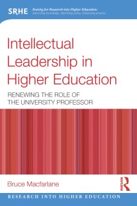 Cover image: Intellectual Leadership in Higher Education 1st edition 9780415560818