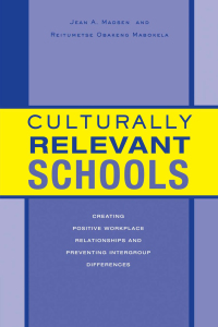 Imagen de portada: Culturally Relevant Schools 1st edition 9780415949965