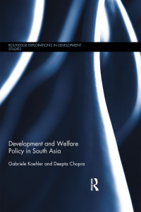 Cover image: Development and Welfare Policy in South Asia 1st edition 9781138942516