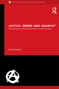 Titelbild: Justice, Order and Anarchy 1st edition 9781138890503