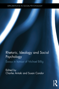 Titelbild: Rhetoric, Ideology and Social Psychology 1st edition 9781138284982