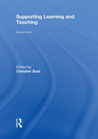 Cover image: Supporting Learning and Teaching 2nd edition 9780415583565