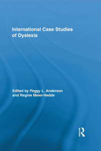 صورة الغلاف: International Case Studies of Dyslexia 1st edition 9780415810142