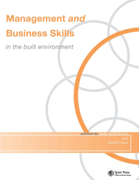Imagen de portada: Management and Business Skills in the Built Environment 1st edition 9780419195405