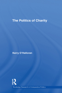 Cover image: The Politics of Charity 1st edition 9780415452991