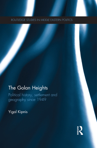 صورة الغلاف: The Golan Heights 1st edition 9780415812351