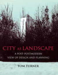 Cover image: City as Landscape 1st edition 9780419204107