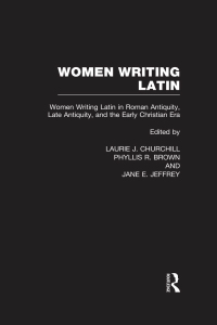 Imagen de portada: Women Writing Latin 1st edition 9780415941839