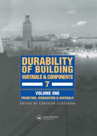 Cover image: Durability of Building Materials & Components 7 vol.1 1st edition 9780367578268