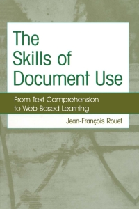 Omslagafbeelding: The Skills of Document Use 1st edition 9780805846027