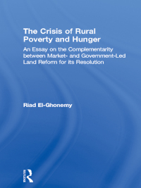 صورة الغلاف: The Crisis of Rural Poverty and Hunger 1st edition 9780415396578