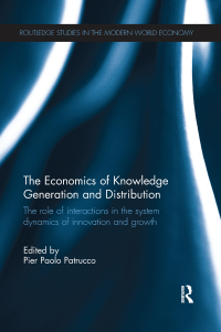 Omslagafbeelding: The Economics of Knowledge Generation and Distribution 1st edition 9780367669348