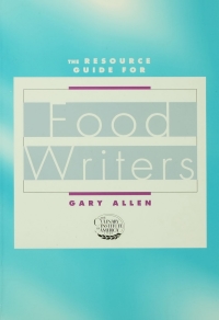 表紙画像: Resource Guide for Food Writers 1st edition 9780415922500