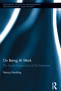 Imagen de portada: On Being At Work 1st edition 9780415579711
