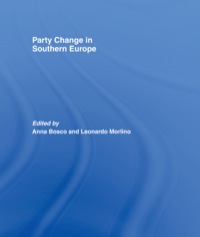 Imagen de portada: Party Change in Southern Europe 1st edition 9780415373555